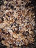 Arabian bread pudding(known as Um Ali)