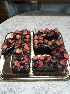 Una foto de Torta número 15 años