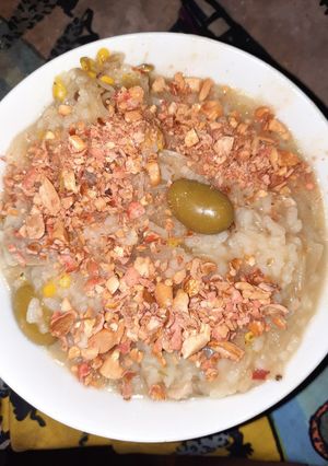 Una foto de Sopa china 🇨🇳 de arroz 🍚