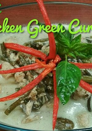 Foto resep Chicken Green Curry
