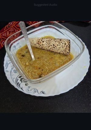 A picture of Daliya Khichdi without Dal/ Simple and Healthy Broken Wheat Khichdi for Monsoon 🌦☔️.