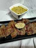 Solomillo con salsa de mostaza sin lactosa y fit