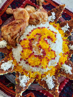 عکسی از دستور زرشک پلو با مرغ