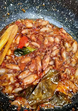 Foto resep Sambal baby cumi super pedas