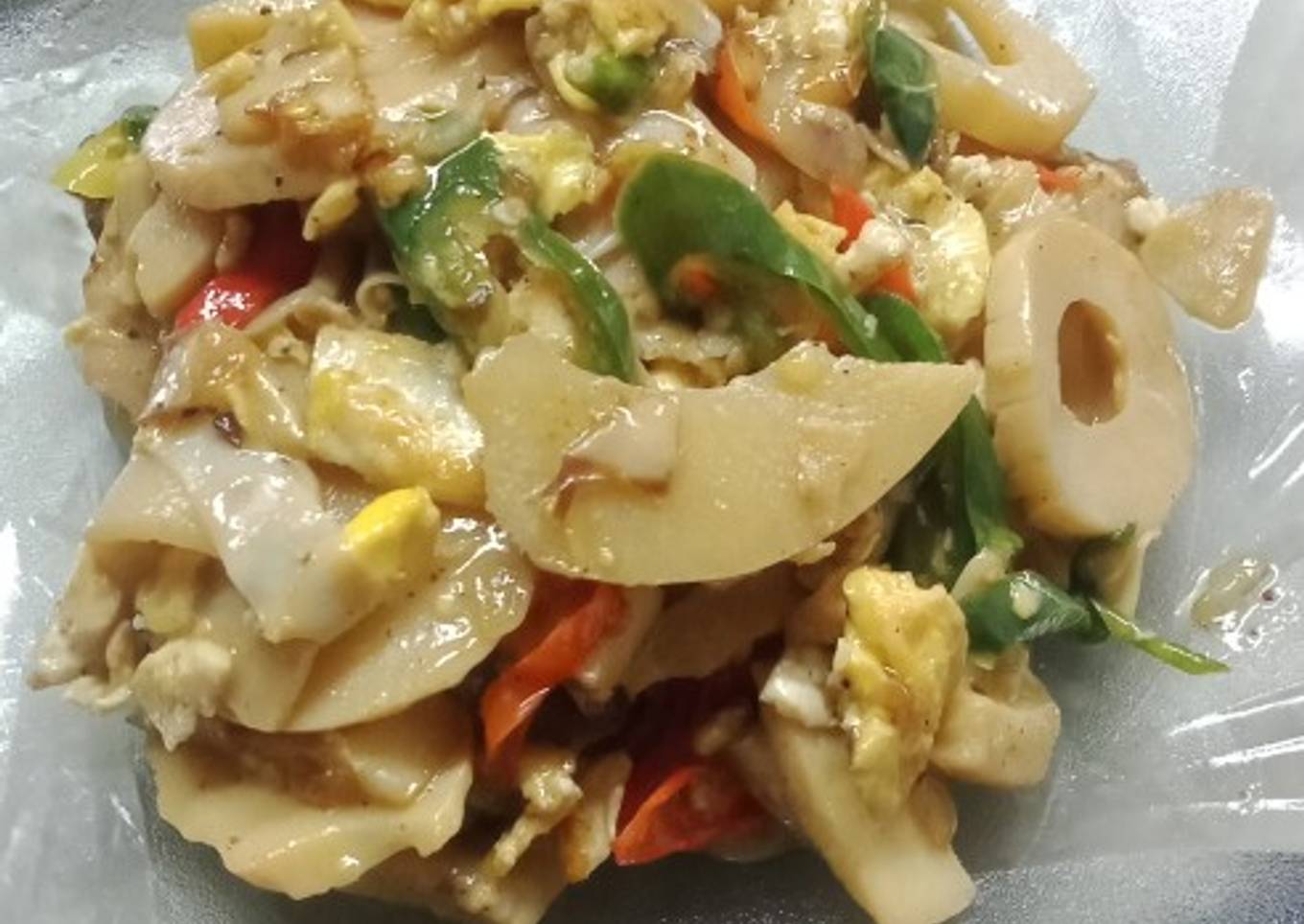 Tumis rebung pedas