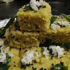 Hara Dhokla A picture of Hara Dhokla.