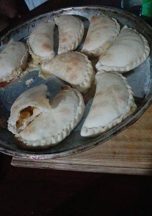 Una foto de Empanada rápida de humita