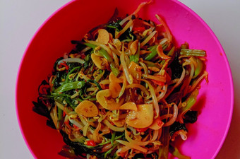 Resep Tumis kangkung + toge Anti Gagal