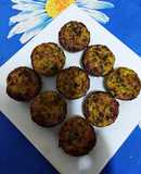 Muffins de verduras y arroz