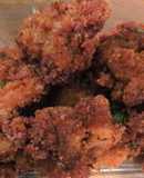 Panko chicken thighs