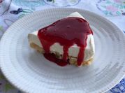 Una foto de helado de mascarpone
