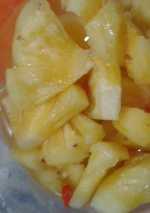 Foto resep Asinan nanas simple