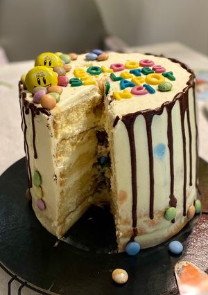 Smarties-Torta recept fotója