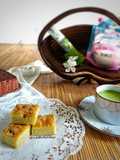 Allure matcha brownies