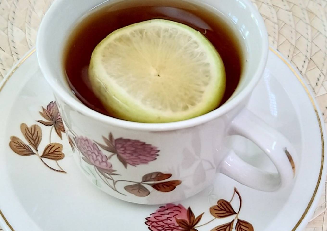 Hot Lemon Tea