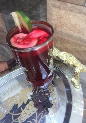 A picture of Special Zobo Recipe By RuNas Kitchen.
