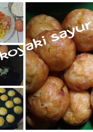 Foto resep Takoyaki sayuran