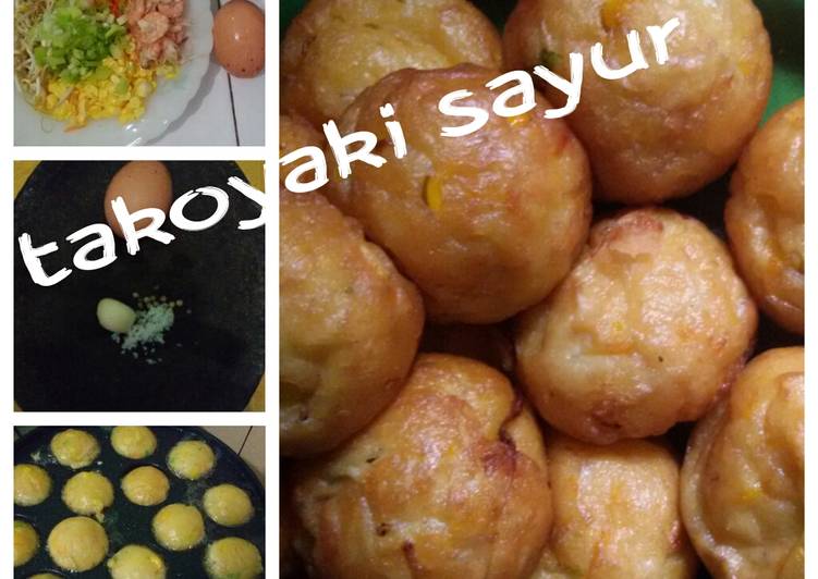 Cara Gampang Menyiapkan Takoyaki sayuran yang Bisa Manjain Lidah