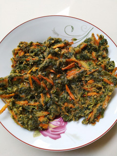 Foto resep Bakwan Bayam + Wortel