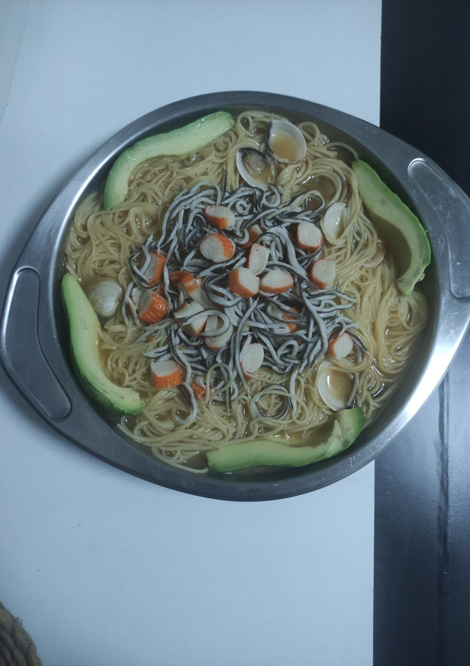 Una foto de Espaguetis del mar 🍝🐟🦀🐚