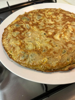 Una foto de Tortilla de alcachofas hervidas ¡descubrimiento de hoy!
