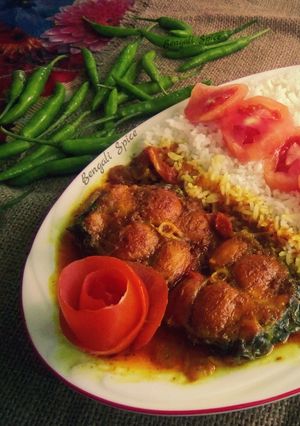 A picture of Yellowtail Catfish Curry 🍲.