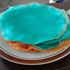 รูปของ Kulit dadar gulung / kulit pancake