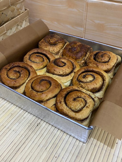 Foto resep Cinnamon Roll Pakai Bread Improver