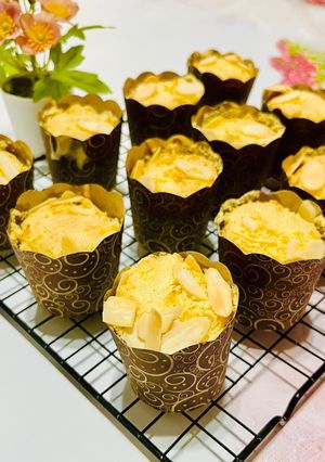 Foto resep 312. Bolu Hongkong Keju Almond