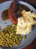 Bangers and Mash Dinner