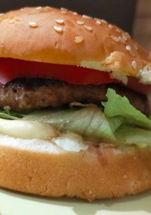 Une photo de Burger à la sanji