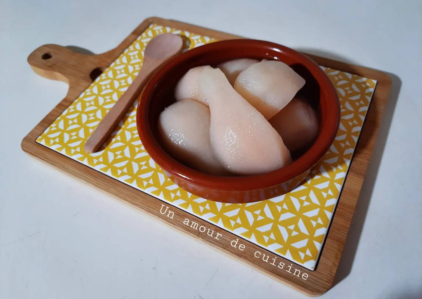 Poires au sirop 🍐
