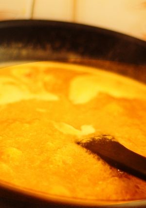 A picture of Vella Payasam (Jaggery Kheer).