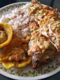 Mojarritas fritsud 🐟 con cascos de plátano