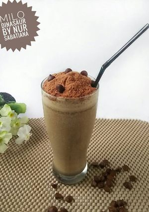 Foto resep Milo Dinosaur #pr_recookminumandingin