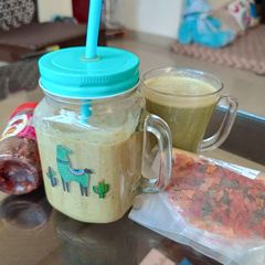 Pineapple dates paan shake A picture of Pineapple dates paan shake.
