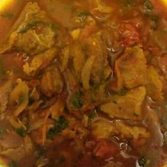 A picture of Goat meat stew.