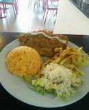 Milanesa de pollo