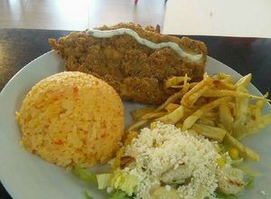 Una foto de Milanesa de pollo