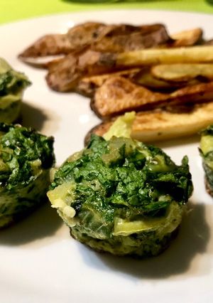 Una foto de Bocaditos de espinaca 🥬
