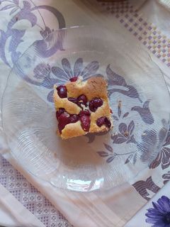 Gluténmentes meggyes pite🍒 recept fotója