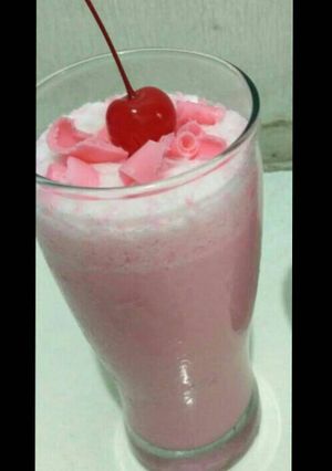 Foto resep Milkshake Cokstraw