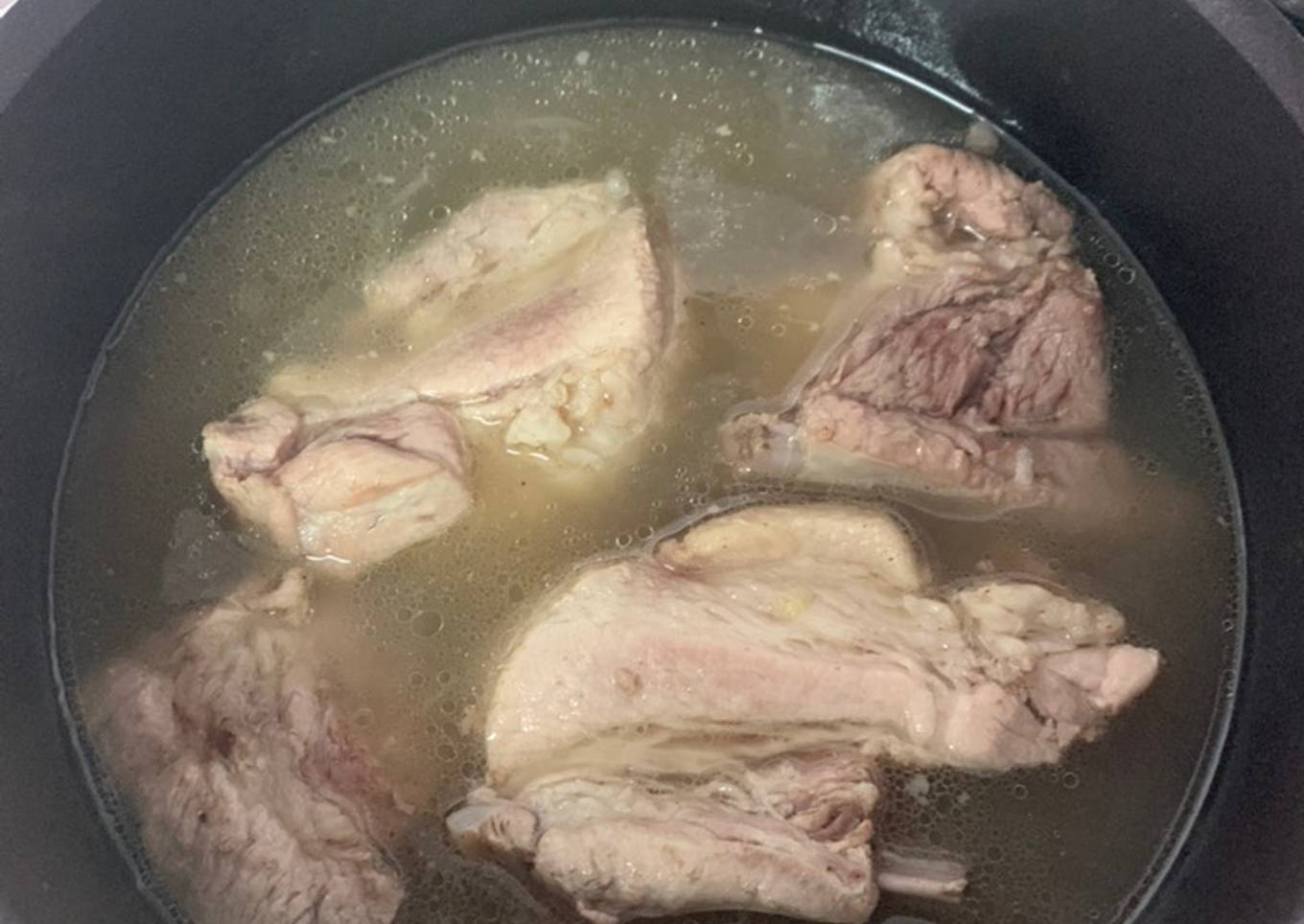 Bak Kut Teh tanpa bumbu jadi