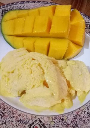 Foto resep Es krim mangga homemade