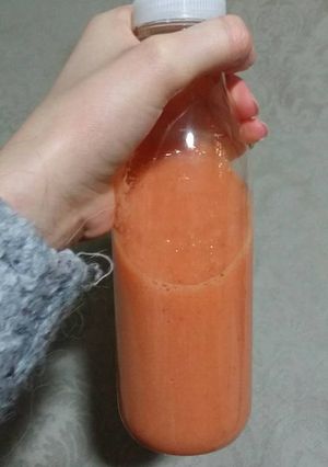 Una foto de Smoothie frutas variadas
