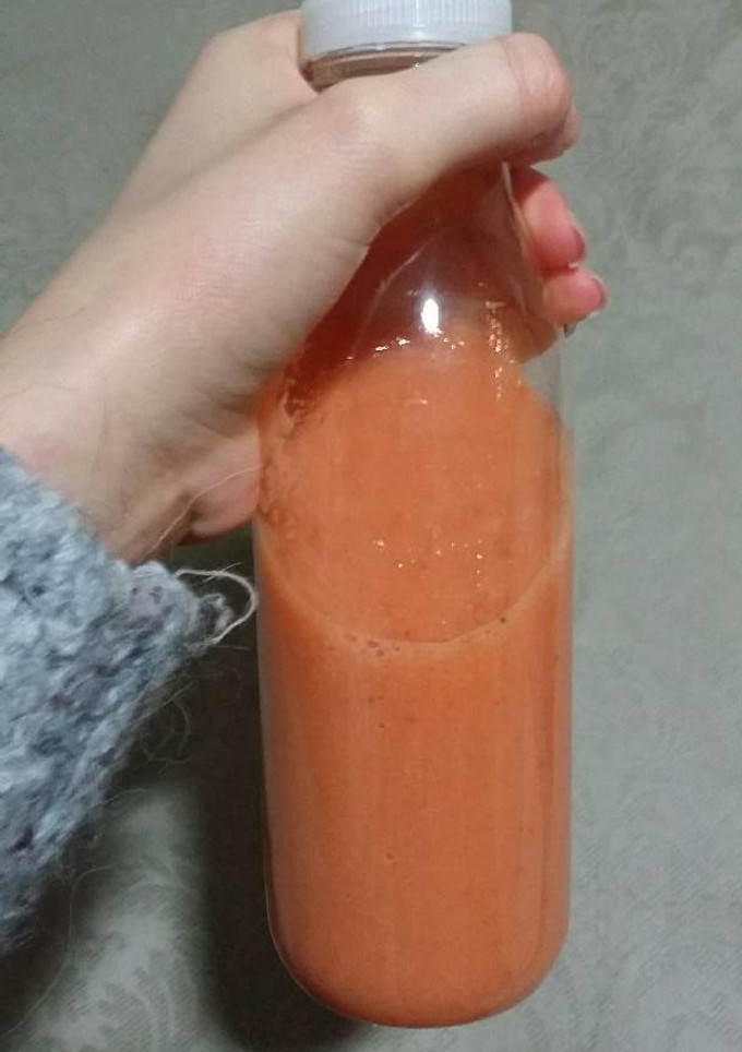 Una foto de Smoothie frutas variadas