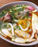 Bánh canh cá bã trầu (cá sơn thóc)