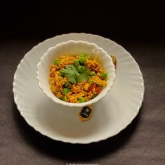 A picture of Mutton Keema Matar.