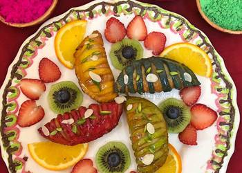 How To Cooking Recipe Colorful fruity Gujiya Very Delicious