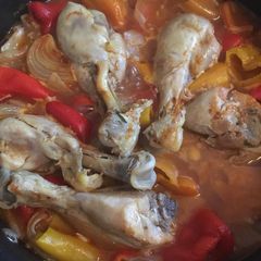 A picture of Chicken with Peppers.